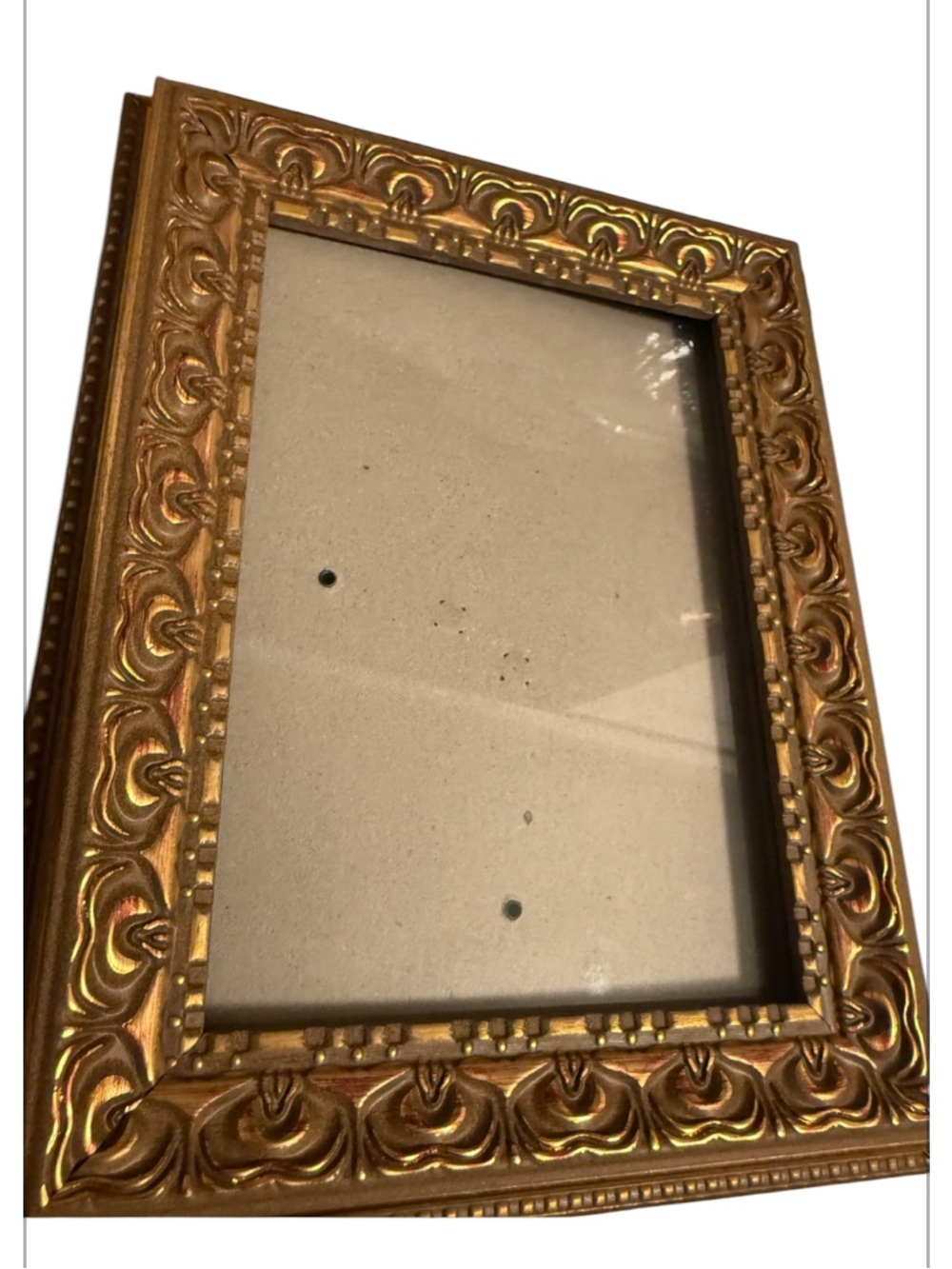 Ornate Gold Picture Frame with Glass – Vintage Style - Picture 2 of 16